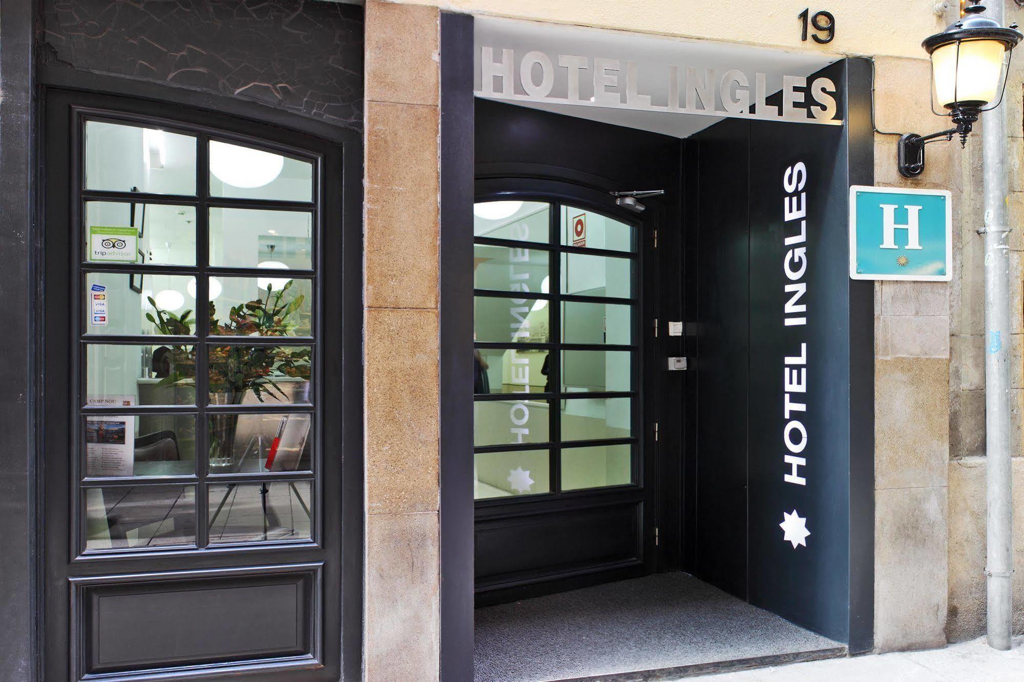 Hotel Ingles Barcelona Eksteriør bilde